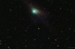 The Big Green Comet Wide Field View
