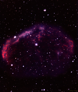 NGC6888: The Crescent Nebula Rave Edition