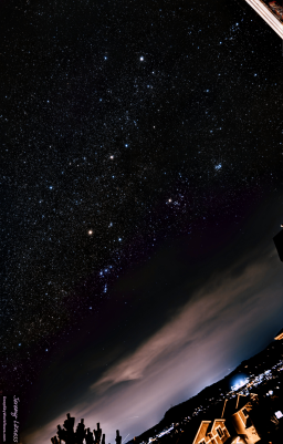 Orion and the Pleiades